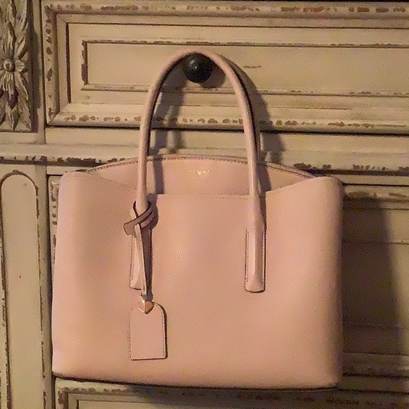 Kate Spade  New York Margaux Leather Large satchel crossbody bag pretty pink - Picture 1 of 13